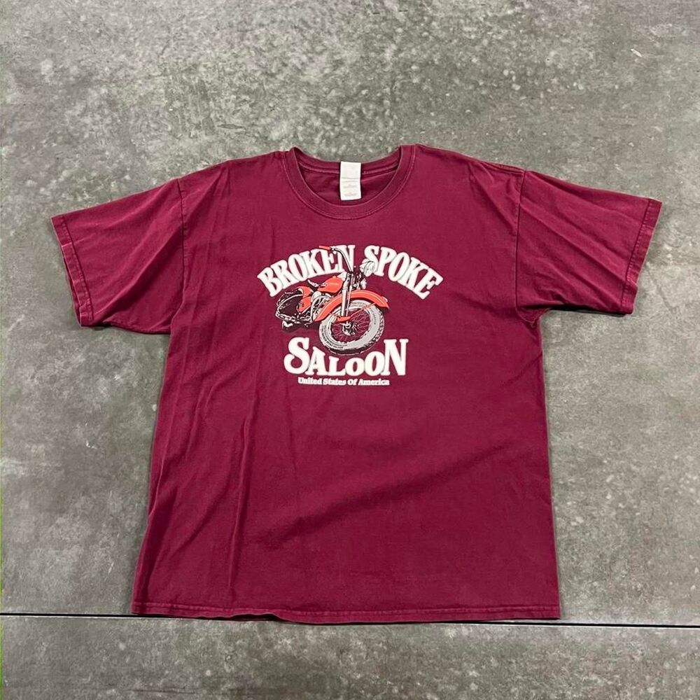 Vintage 2002 Gildan Broken Spoke Saloon Biketoberfest Daytona T Shirt